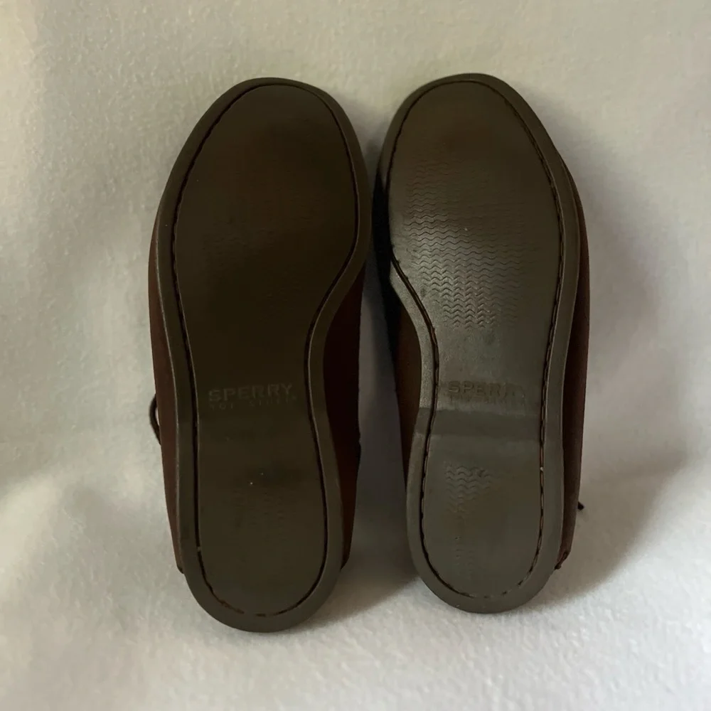 Sperry Sider Men’s size 8 1/2M Brown Leather Loafers